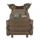 3 - Плитоноска TUR PRO Gen 2, система швидкого скидання. Molle. Колір Койот. Розмір M.