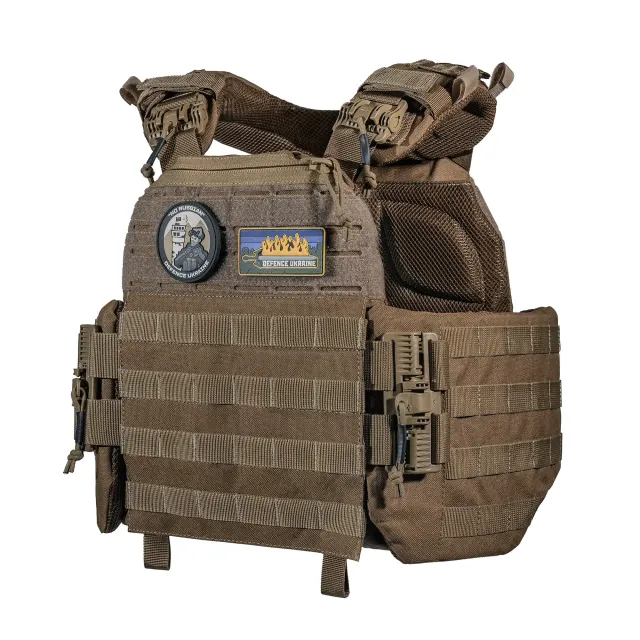 1 - Плитоноска TUR PRO Gen 2, система швидкого скидання. Molle. Колір Койот. Розмір XL.