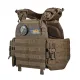 1 - Плитоноска TUR PRO Gen 2, система швидкого скидання. Molle. Колір Койот. Розмір XL.