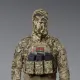 4 - Комплект Winter Tactical Kit: Бафф + Шапка Пиксель. Размер S-M