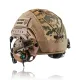 13 - Комплект: Шолом FAST TEAM WENDY 2.0 NIJ IIIA Койот + активні навушники EARMOR M32 (Койот), кріплення Чебурашка, Кавер Піксель. Розмір L