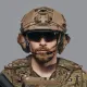 4 - Комплект: Шолом FAST TEAM WENDY 2.0 NIJ IIIA Койот + активні навушники EARMOR M32 (Койот), кріплення Чебурашка. Кавер Піксель. Розмір M