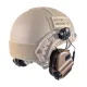 5 - Активні тактичні навушники з мікрофоном Earmor M32H MOD3 Helmet Version Койот