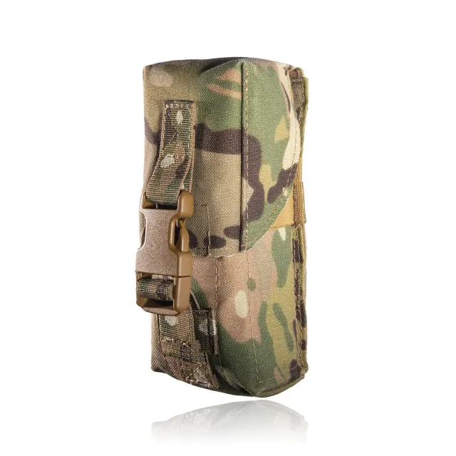 1 - Закритий подвійний підсумок під магазини AK\AR. Cordura 1000D. Molle. Мультикам/Multісam