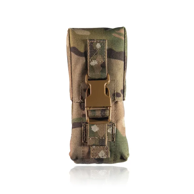 4 - Закритий подвійний підсумок під магазини AK\AR. Cordura 1000D. Molle. Мультикам/Multісam