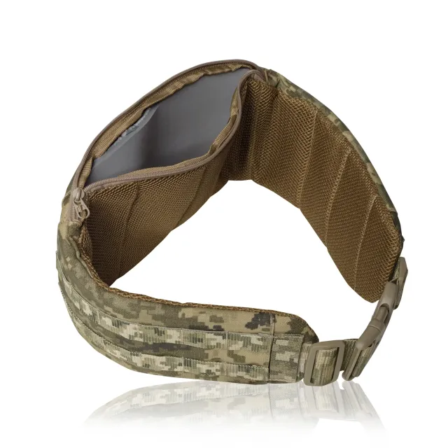 12 - Тактичний розвантажувальний пояс РПС, Cordura 1000D. Піксель. S/M