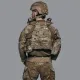 3 - Бронежилет 6-го класу (TUR PRO Gen 1). Вага 6.5 кг. З системою швидкого скидання. Molle. З боковими карманами. Колір Мультикам.