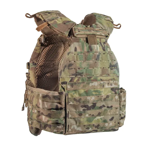 9 - Бронежилет 6-го класу (TUR PRO Gen 2). Вага 6.5 кг. З системою швидкого скидання. Molle. Колір Мультикам. Розмір S/M.
