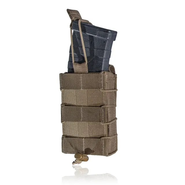 1 - Одинарний підсумок під магазини AK\AR. Cordura 1000D. Molle. Койот