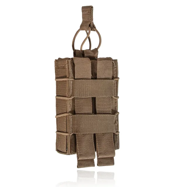 2 - Одинарний підсумок під магазини AK\AR. Cordura 1000D. Molle. Койот