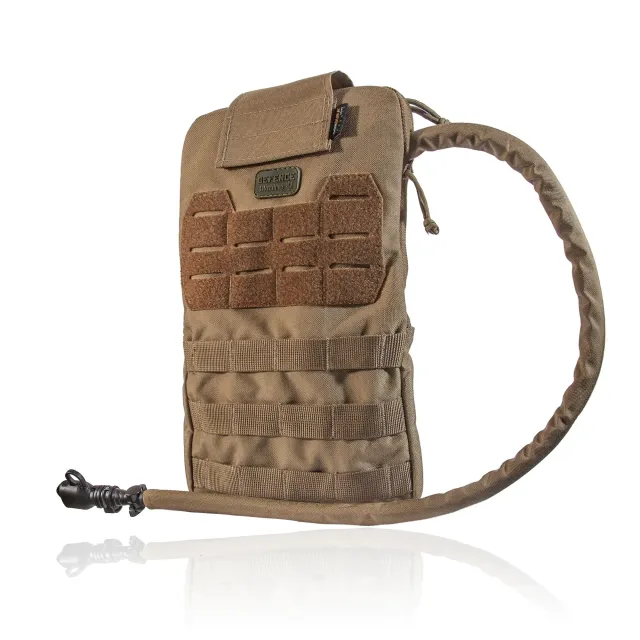 4 - Тактичний Рюкзак-Підсумок під Гідратор на 2 л. Кріплення Molle. Cordura 1000D. Койот