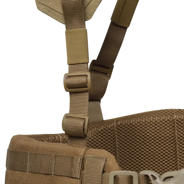 11 - Тактичний розвантажувальний пояс РПС, Cordura 1000D. Койот. S/M