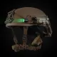 8 - Ліхтар тактичний на шолом Sidewinder MPLS 5LED з IFF (свій-чужий) маяком. Койот