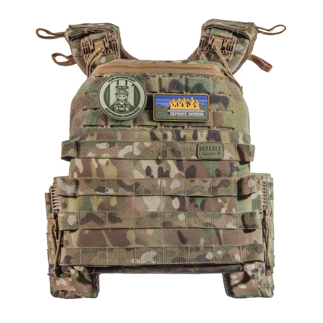 9 - Бронежилет 3-го класу (TUR PRO Gen 2). Вага 3.7 кг. З системою швидкого скидання. Molle. Колір Мультикам. Розмір M.
