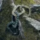 7 - Карабін пластиковий універсальний 85 х 60 мм. Колiр Олива
