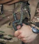 5 - Карабін пластиковий універсальний 85 х 60 мм. Колiр Олива
