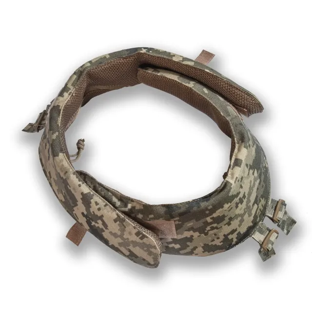 2 - Балістичний захист шиї 2-го класу захисту. CORDURA 1000D. Піксель