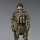 6 - Балістичний захист шиї 2-го класу захисту. CORDURA 1000D. Піксель