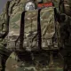 4 - Подвійний закритий підсумок під магазини AK\AR. Cordura 1000D. Molle. Мультикам