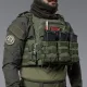4 - Подвійний підсумок під магазини AK\AR. Cordura 1000D. Molle. Олива