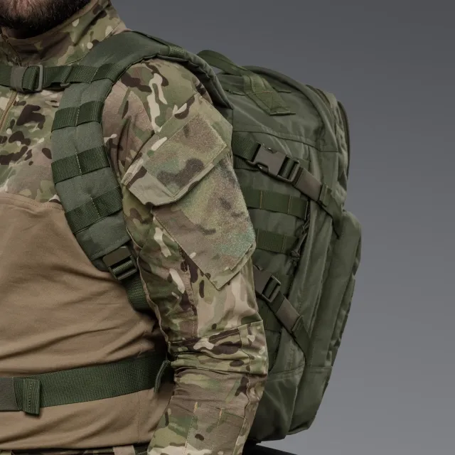 7 - Тактический рюкзак Scout на 40л. Cordura 1000D Олива