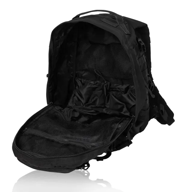 9 - Тактичний рюкзак Scout на 40л. Cordura 1000D Чорний