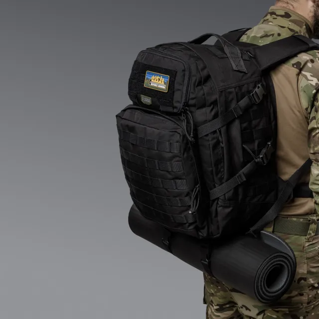 5 - Тактичний рюкзак Scout на 40л. Cordura 1000D Чорний