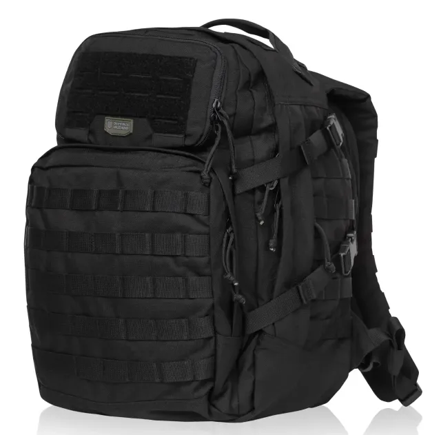 1 - Тактичний рюкзак Scout на 40л. Cordura 1000D Чорний