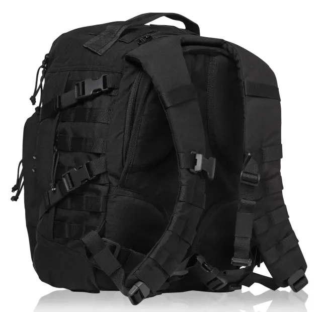 2 - Тактичний рюкзак Scout на 40л. Cordura 1000D Чорний