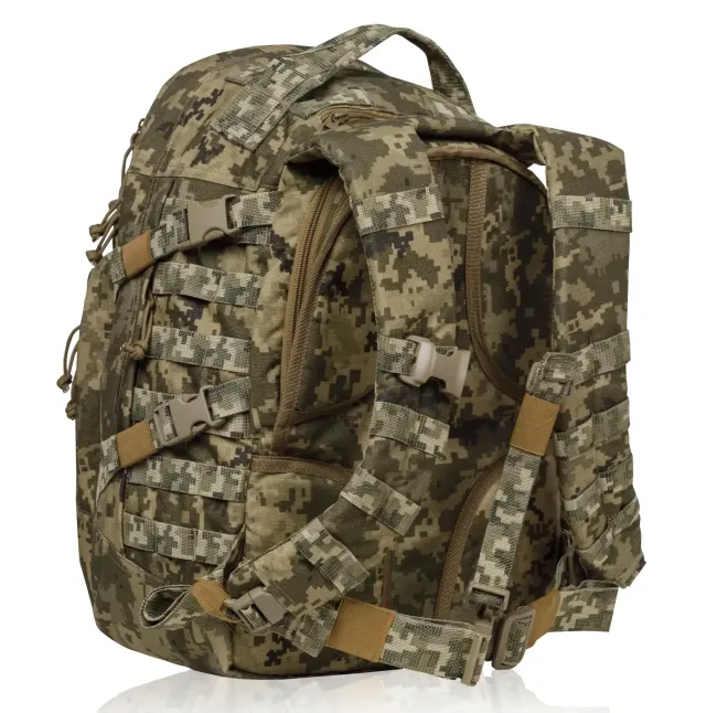 2 - Тактический рюкзак Scout на 40л. Cordura 1000D Пиксель