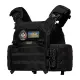 1 - Плитоноска SVAROG PRO з системою швидкого скидання. Molle. Колір Чорний.