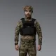 9 - Плитоноска SVAROG PRO з системою швидкого скидання. Molle. Колір Чорний.