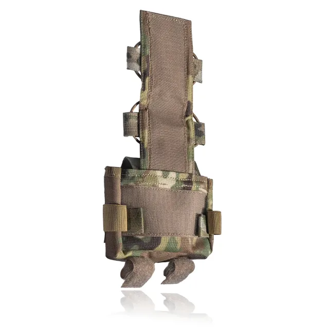 3 - Підсумок-противага для шолома (кріплення на тилову частину). Cordura 1000D. Мультикам