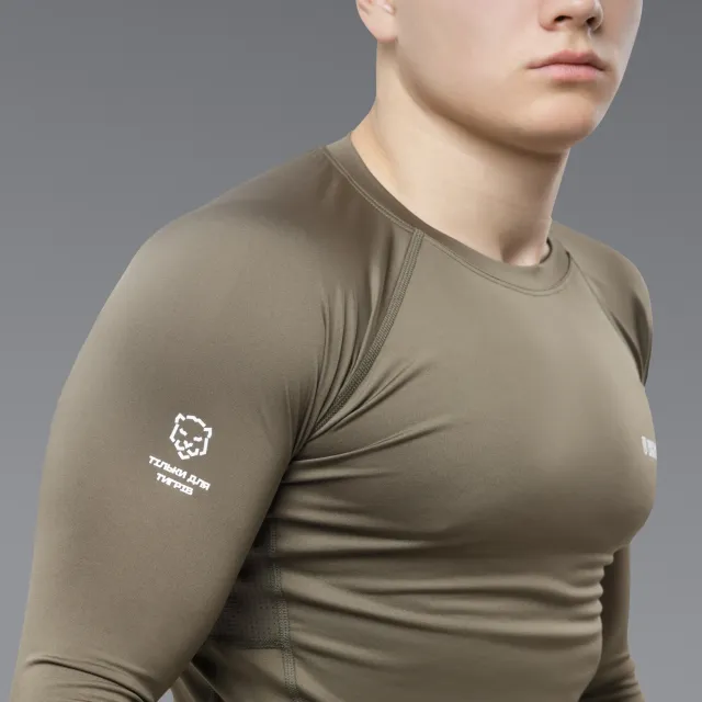 4 - Комплект термобілизни Frost Guard термокостюм LVL 1 (1 Рівень). Олива. Розмір XXL.