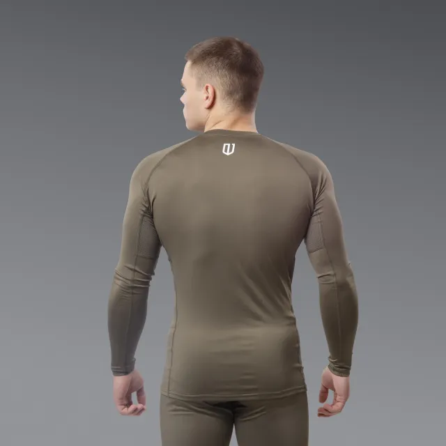 3 - Термобілизна (верх) Frost Guard реглан LVL 1 (1 Рівень) Олива. Розмір XL