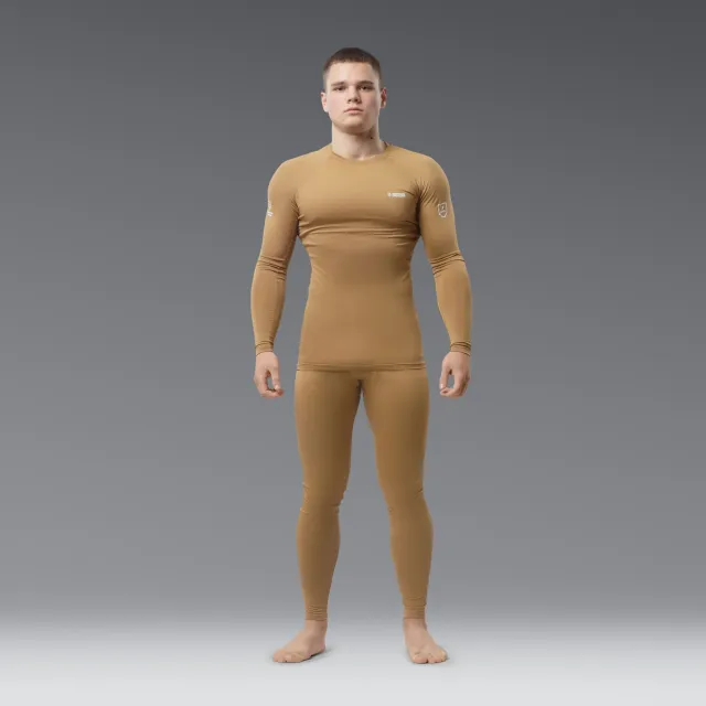 4 - Термобілизна (верх) Frost Guard реглан LVL 1 (1 Рівень) Койот. Розмір L