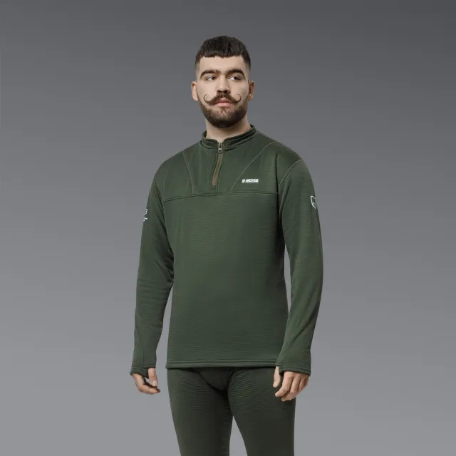2 - Термобілизна (верх) Frost Guard реглан LVL 2 (2 Рівень) Олива. Розмір M