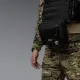 4 - Сумка-напашник збільшена PRO. Тактична сумка. Чорний