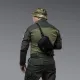 6 - Сумка-напашник збільшена PRO. Тактична сумка. Чорний
