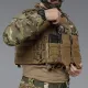 4 - Одинарний закритий підсумок під магазини AK\AR. Cordura 1000D. Molle. Койот