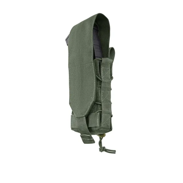 1 - Одинарний закритий підсумок під магазини AK\AR. Cordura 1000D. Molle. Олива