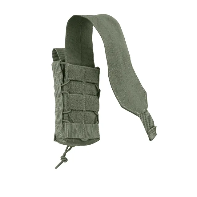 4 - Одинарний закритий підсумок під магазини AK\AR. Cordura 1000D. Molle. Олива