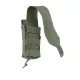 4 - Одинарний закритий підсумок під магазини AK\AR. Cordura 1000D. Molle. Олива