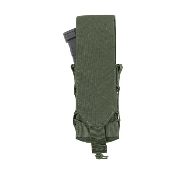3 - Одинарний закритий підсумок під магазини AK\AR. Cordura 1000D. Molle. Олива