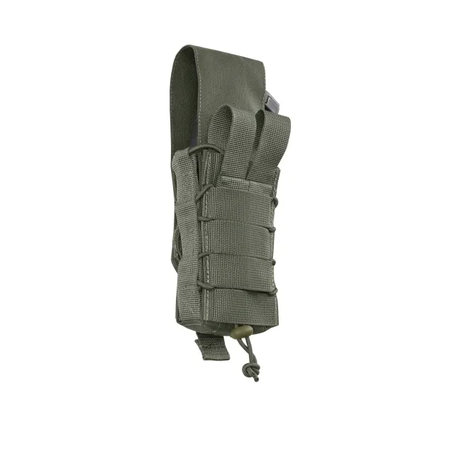 6 - Одинарний закритий підсумок під магазини AK\AR. Cordura 1000D. Molle. Олива