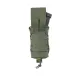 2 - Одинарний закритий підсумок під магазини AK\AR. Cordura 1000D. Molle. Олива