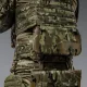3 - Балістичний захист попереку 2-го класу захисту. CORDURA 1000D. Мультикам