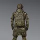 4 - Балістичний захист попереку 2-го класу захисту. CORDURA 1000D. Піксель