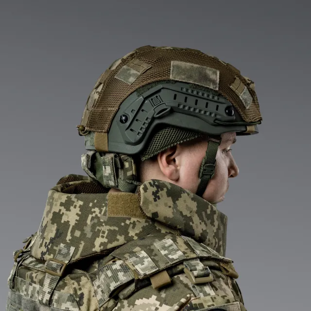 5 - Балістичний захист потилиці 2-го класу захисту. CORDURA 1000D. Піксель