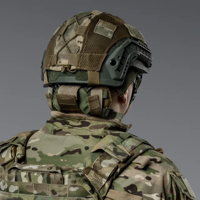 3 - Балістичний захист потилиці 2-го класу захисту. CORDURA 1000D. Койот